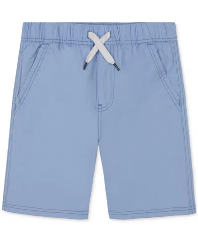 Shop Tommy Hilfiger Little Boys Pull-on Shorts In Chambray B