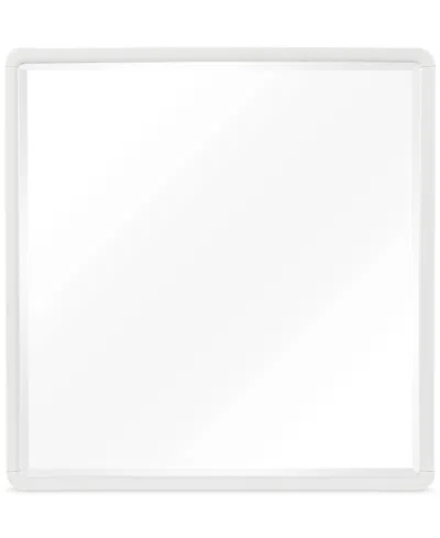 Shop Macy's Assemblage Metal Mirror In White