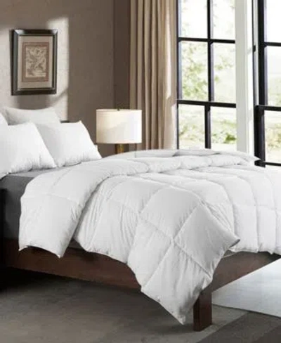 Cheer Collection Luxury All Season White Goose Down Alternative Comforter In White
