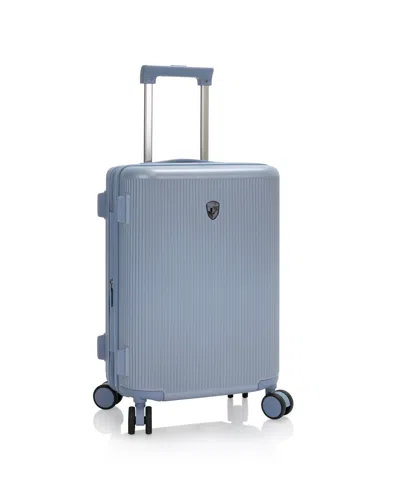 Shop Heys Hey's Earth Tones 21" Carryon Spinner Luggage In Glacier Gr