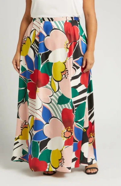 Shop By Design Bloom Printed Maxi Skirt In In Bloom