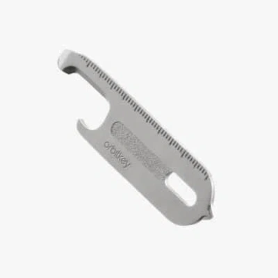 Shop Orbitkey Silver Multi-tool Keyring In Metallic
