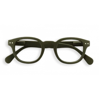 Shop Izipizi Khaki Style C Reading Glasses In Neutrals