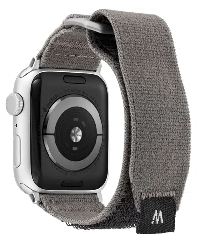 Shop Withit Men's Grey Tactical Nylon Band For Apple Watch 42/44/45mm/ultra/ultra 2 In No Color