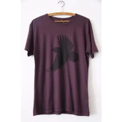 Shop Window Dressing The Soul Wine Crow Jersey T Shirt In Red