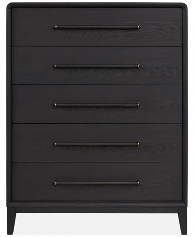 Shop Macy's Assemblage Chest In Black