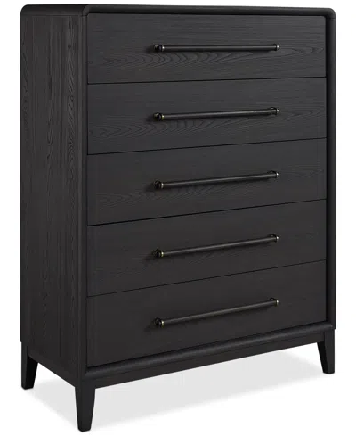 Shop Macy's Assemblage Chest In Black