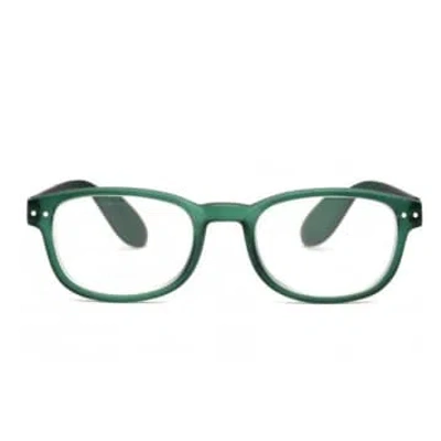 Shop Izipizi Green Crystal Style B Reading Glasses