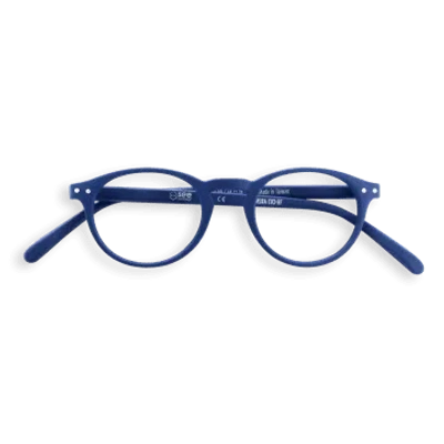Shop Izipizi Navy Blue Style A Reading Glasses