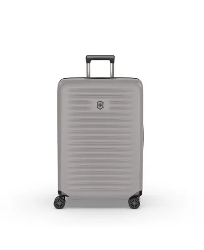 Victorinox Airox Advanced Frequent Flyer Carry On Plus Spinner Suitcase In Stone Wht