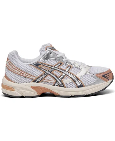 Shop Asics Women's Gel-1130 Running Sneakers From Finish Line In White,pure Silver
