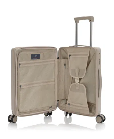 Shop Heys Hey's Earth Tones 21" Carryon Spinner Luggage In Moss