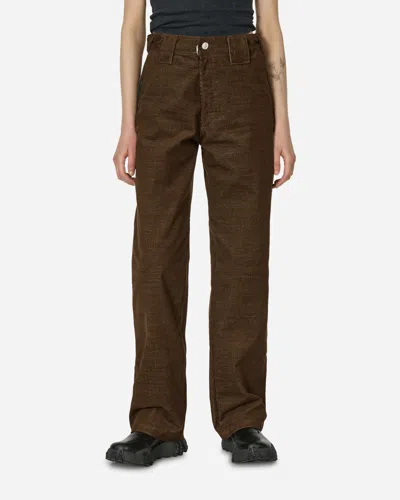 Shop Affxwrks Advance Pants Rust In Brown