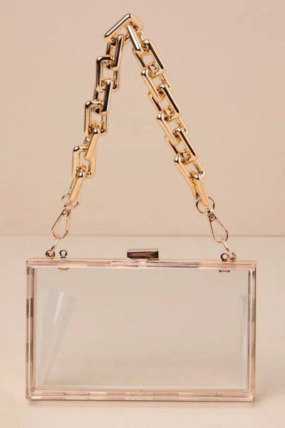 Shop Urban Expressions Queen Clear Box Clutch