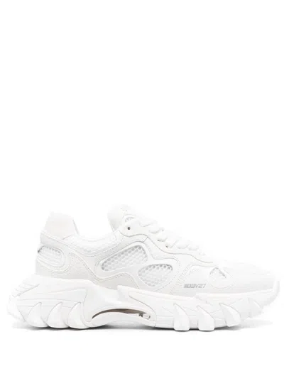 Shop Balmain "b-east" Sneakers In White