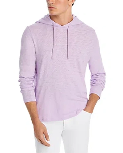 Shop Atm Anthony Thomas Melillo Slub Jersey Hoodie In Pale Orchid