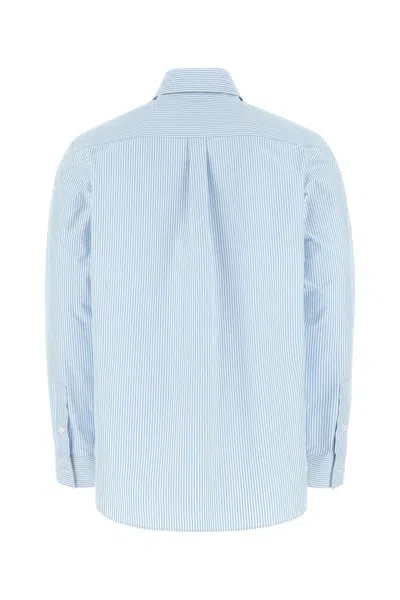 Shop Bottega Veneta Shirts In Stripped