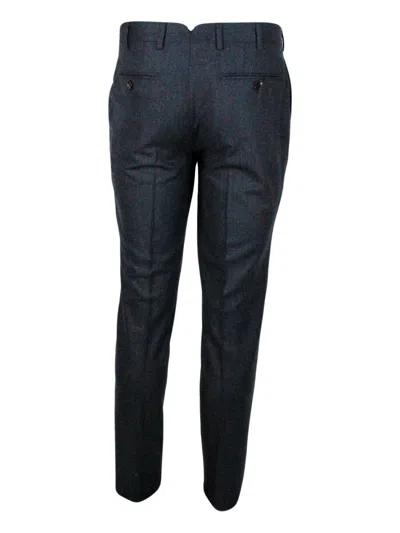 Shop Brunello Cucinelli Trousers In Grey