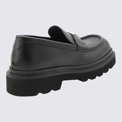 Shop Dolce & Gabbana Flat Shoes Black