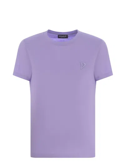 Shop Dondup T-shirts And Polos Lilac