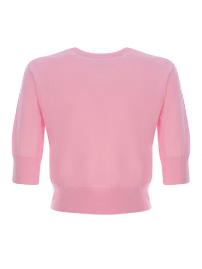 Shop Dsquared2 Cropped Shirt In Pink