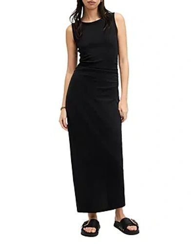 Shop Allsaints Katarina Sleeveless Maxi Dress In Black