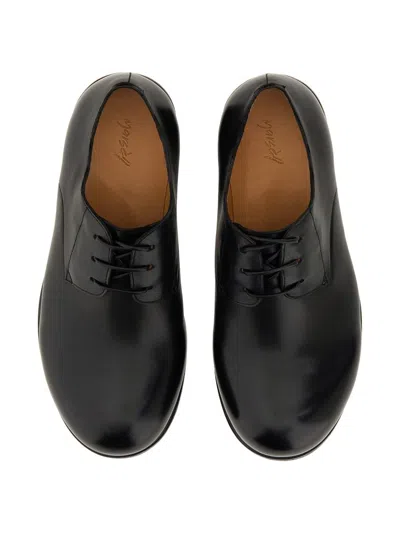 Marsèll Lace Up Shoes In Black Leather In Black