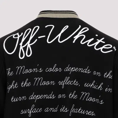 Shop Off-white Outerwear In Black White