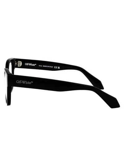 Off-white Optical Style 55 Glasses In 1000 Black