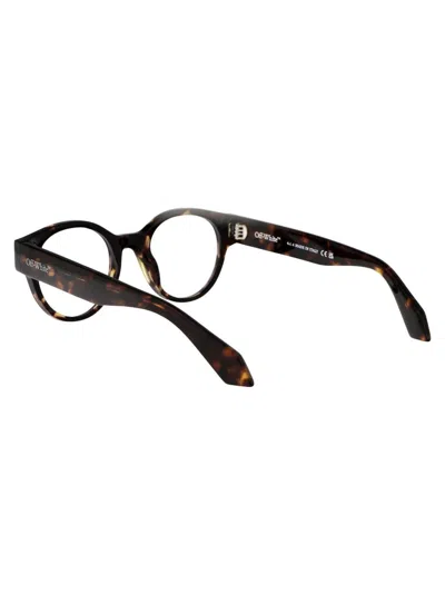 Shop Off-white Optical In 6000 Havana