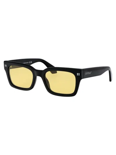 Shop Off-white Sunglasses In 1018 Black