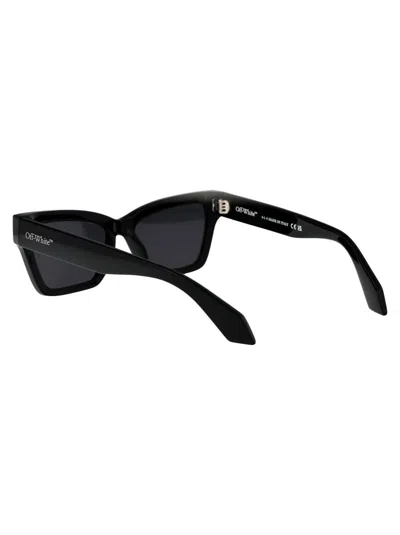 Off-white Cincinnati - Black / Dark Grey Sunglasses In 1007 Black