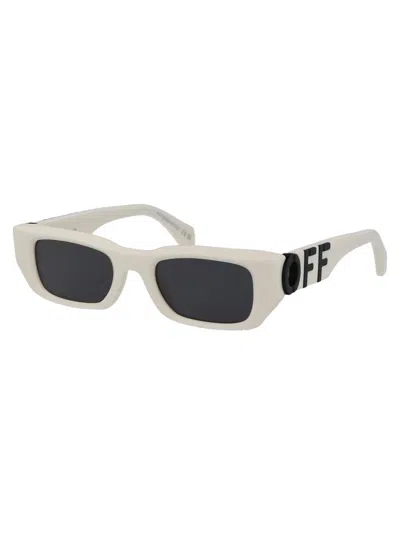 Off-white Sunglasses In 0107 White