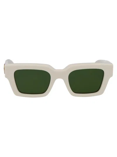 Off-white Virgil Square-frame Sunglasses In 0155 White