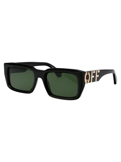 Shop Off-white Sunglasses In 1055 Black