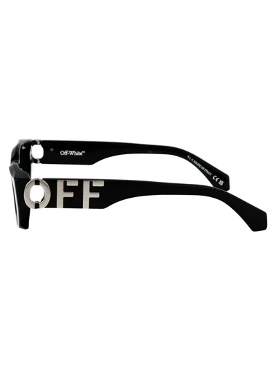 Shop Off-white Sunglasses In 1007 Black Dark Grey