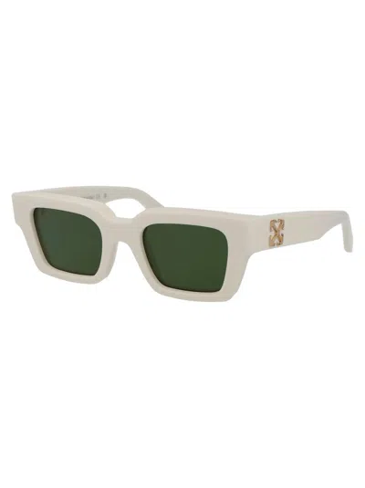 Off-white Virgil Square-frame Sunglasses In 0155 White
