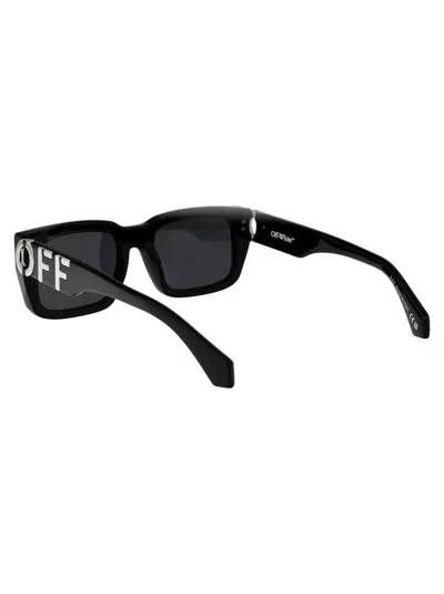 Off-white Sunglasses In 1007 Black Dark Grey