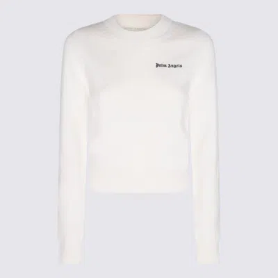 Shop Palm Angels Sweaters In Butter Black