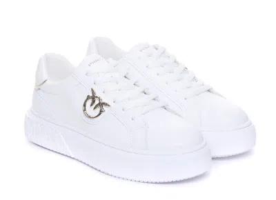 Shop Pinko Sneakers In White