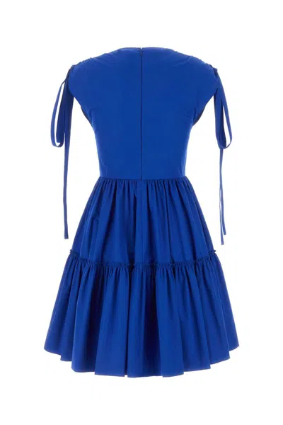 Shop Red Valentino Dress In Blue