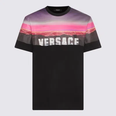 Shop Versace T-shirts And Polos Red