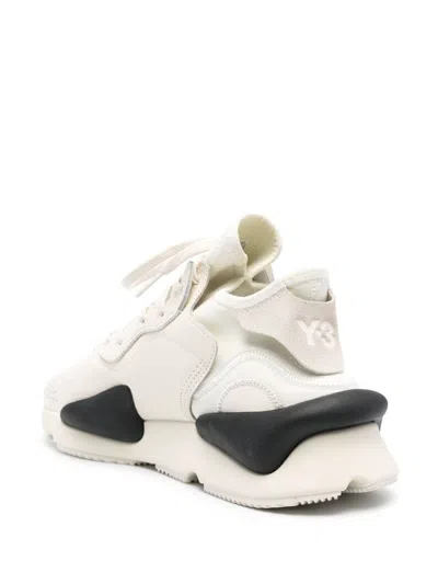 Shop Y-3 Adidas ' Kaiwa' Sneakers In Beige