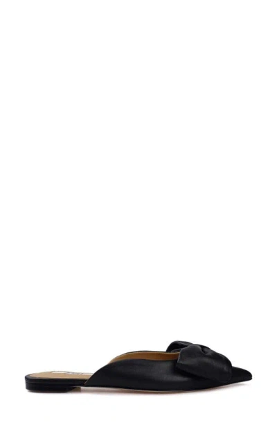 Zigi Mane Bow Mule In Black