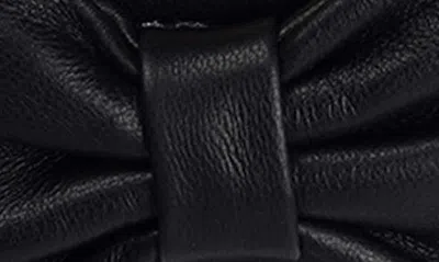 Zigi Mane Bow Mule In Black