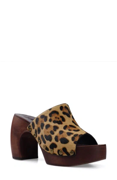 Shop Zigi Xyla Platform Sandal In Leopard