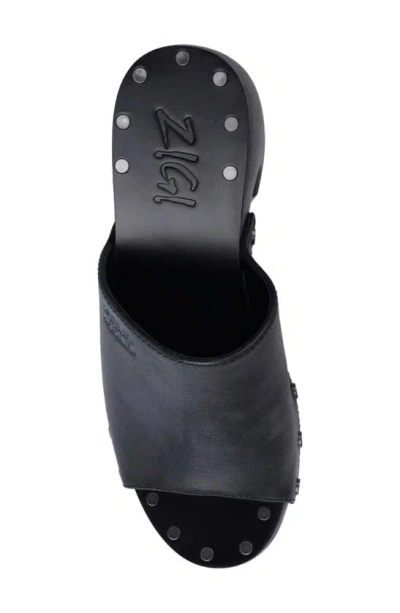 Zigi Xyla Platform Sandal In Black