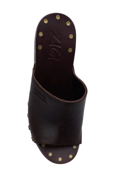 Shop Zigi Xyla Platform Sandal In Brown
