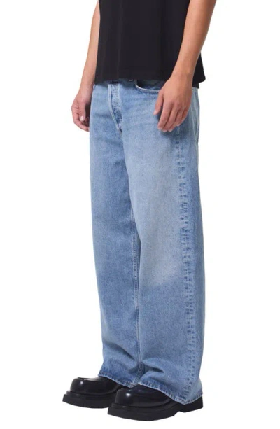 Shop Agolde Low Slung Baggy Jeans In Libertine