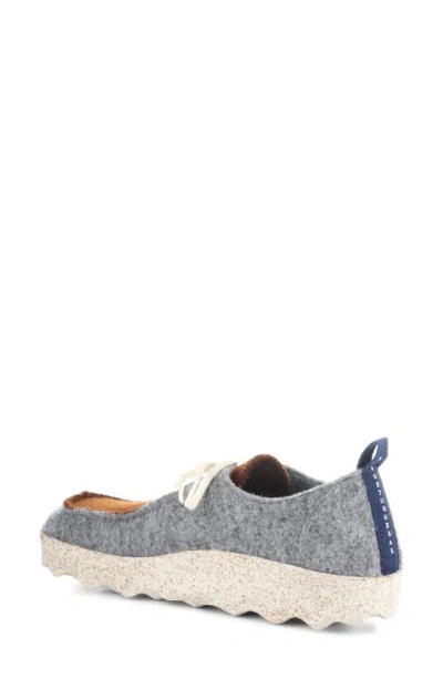 Shop Asportuguesas By Fly London Chat Sneaker In Concrete/brown Tweed/felt